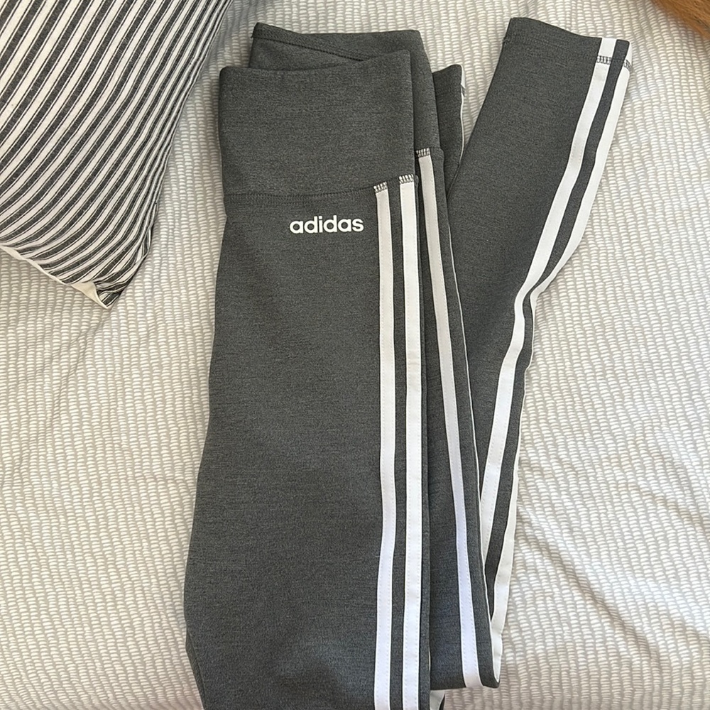 Grey adidas leggings